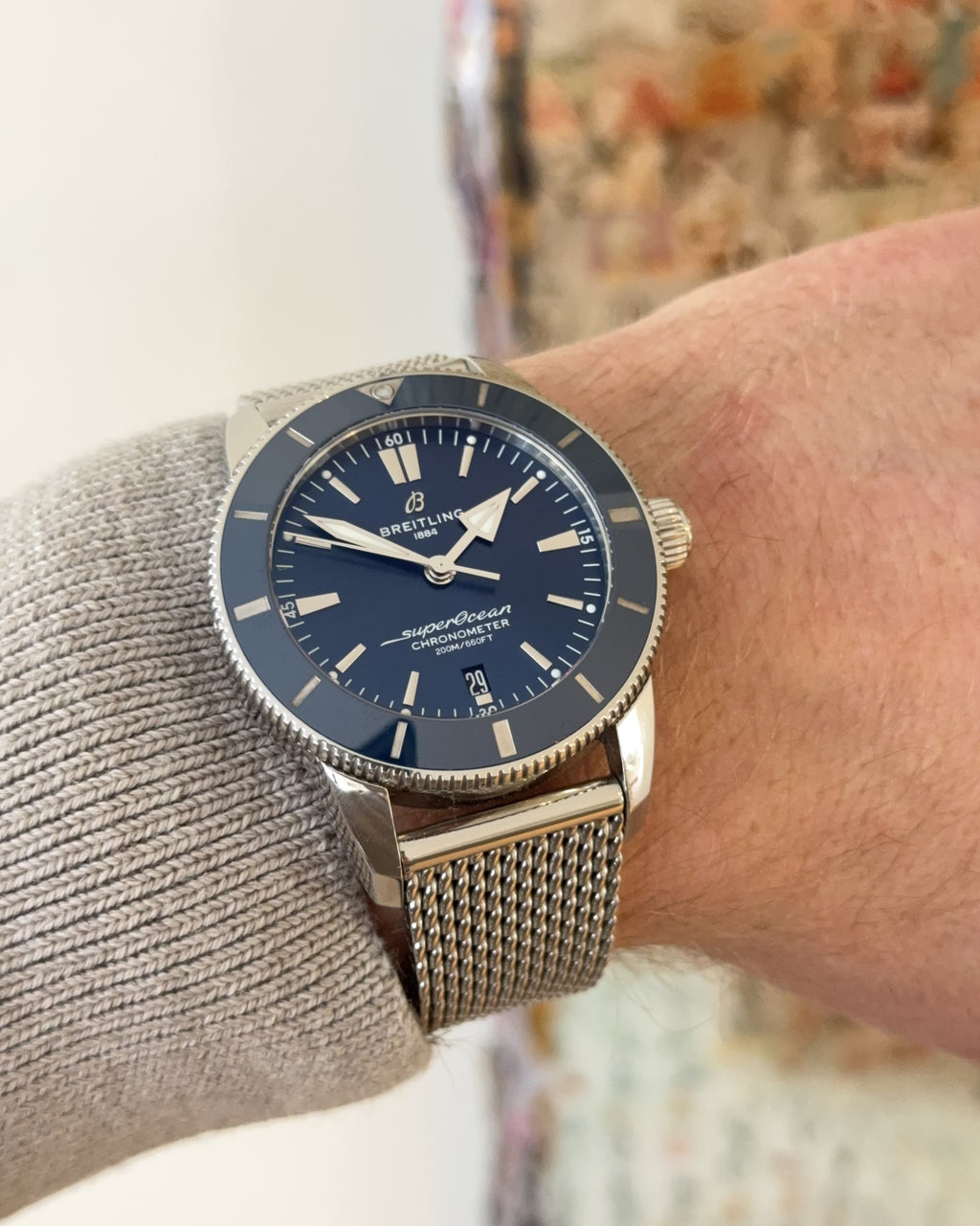 (verkocht) Breitling Superocean Heritage II B20