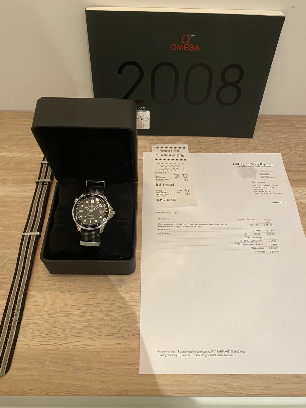 (Verkocht) Omega Seamater 300M