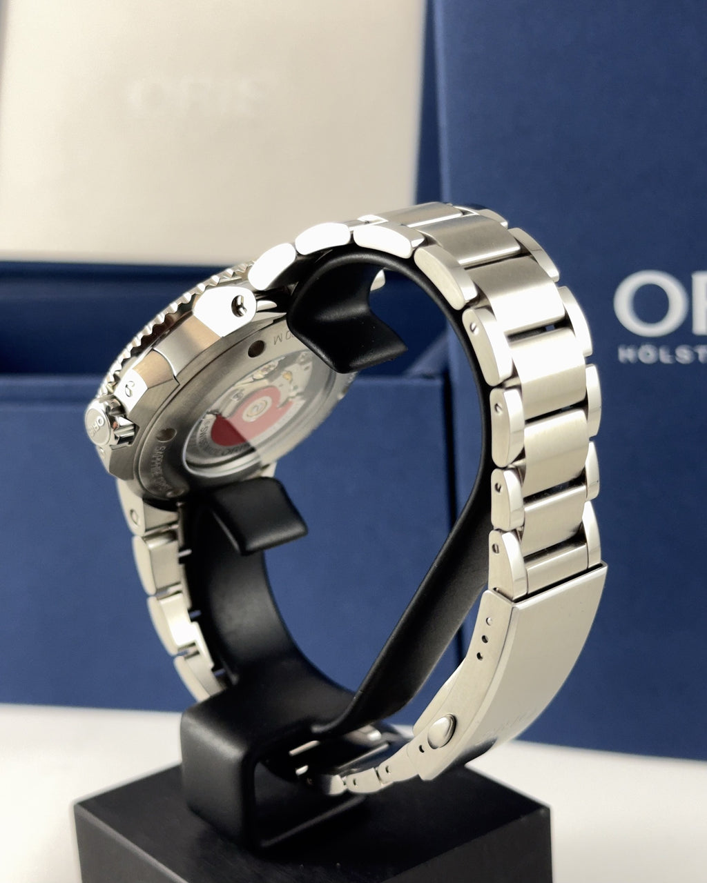 (Verkocht) Oris Aquis Date Upcycle. Nieuw.